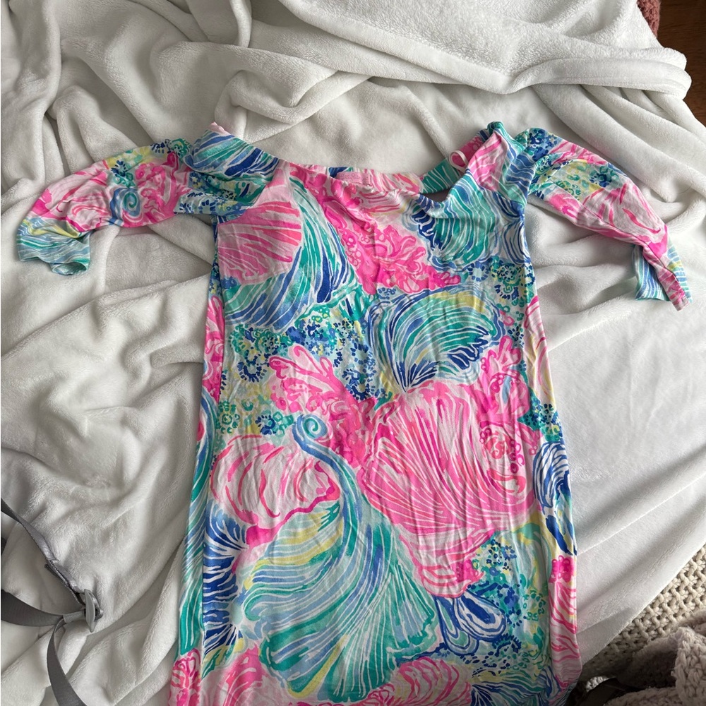 Lilly Pulitzer off the shoulder dress